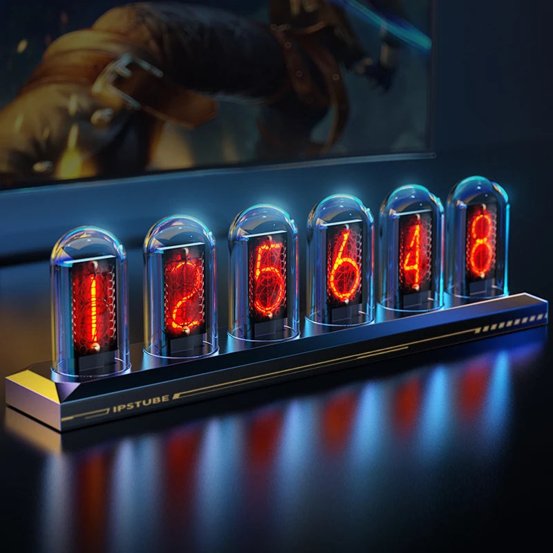 Aanpasbare RGB Nixie-klok