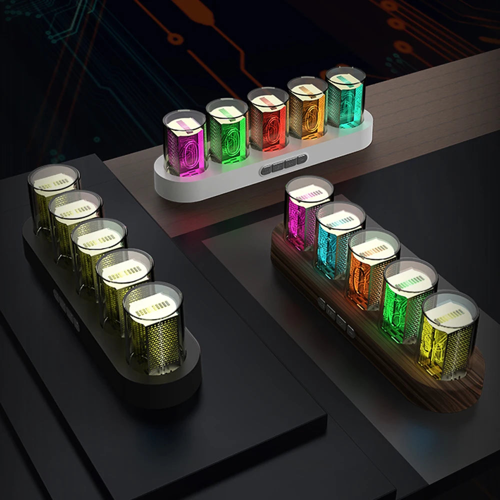 Nixie RGB-ontwerpklok