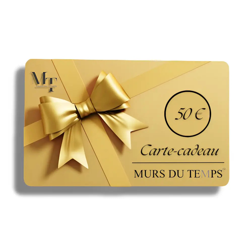 Carte-cadeau Murs du Temps - Carte cadeau - 50,00 €