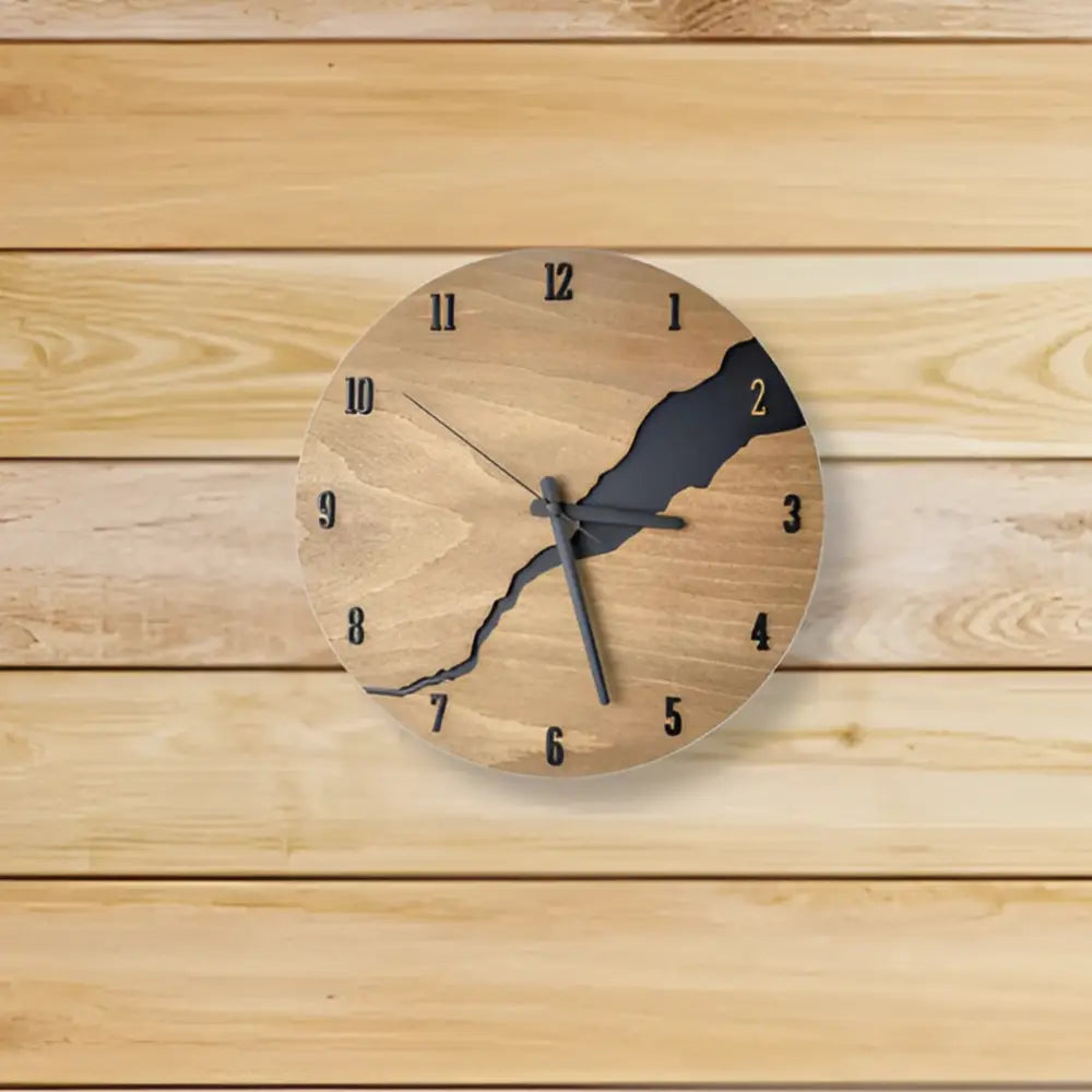 Horloge Bois Design - Horloges murales