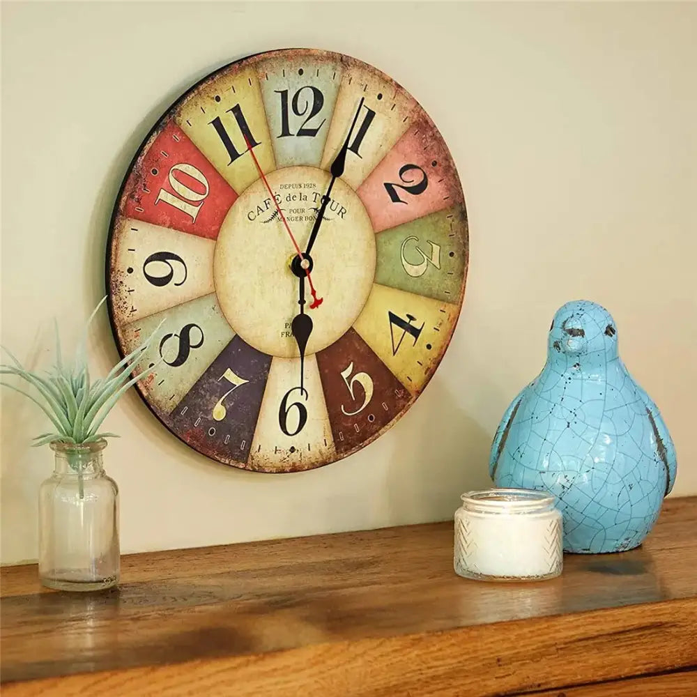 Horloge Murale vintage 30 cm - Horloges murales