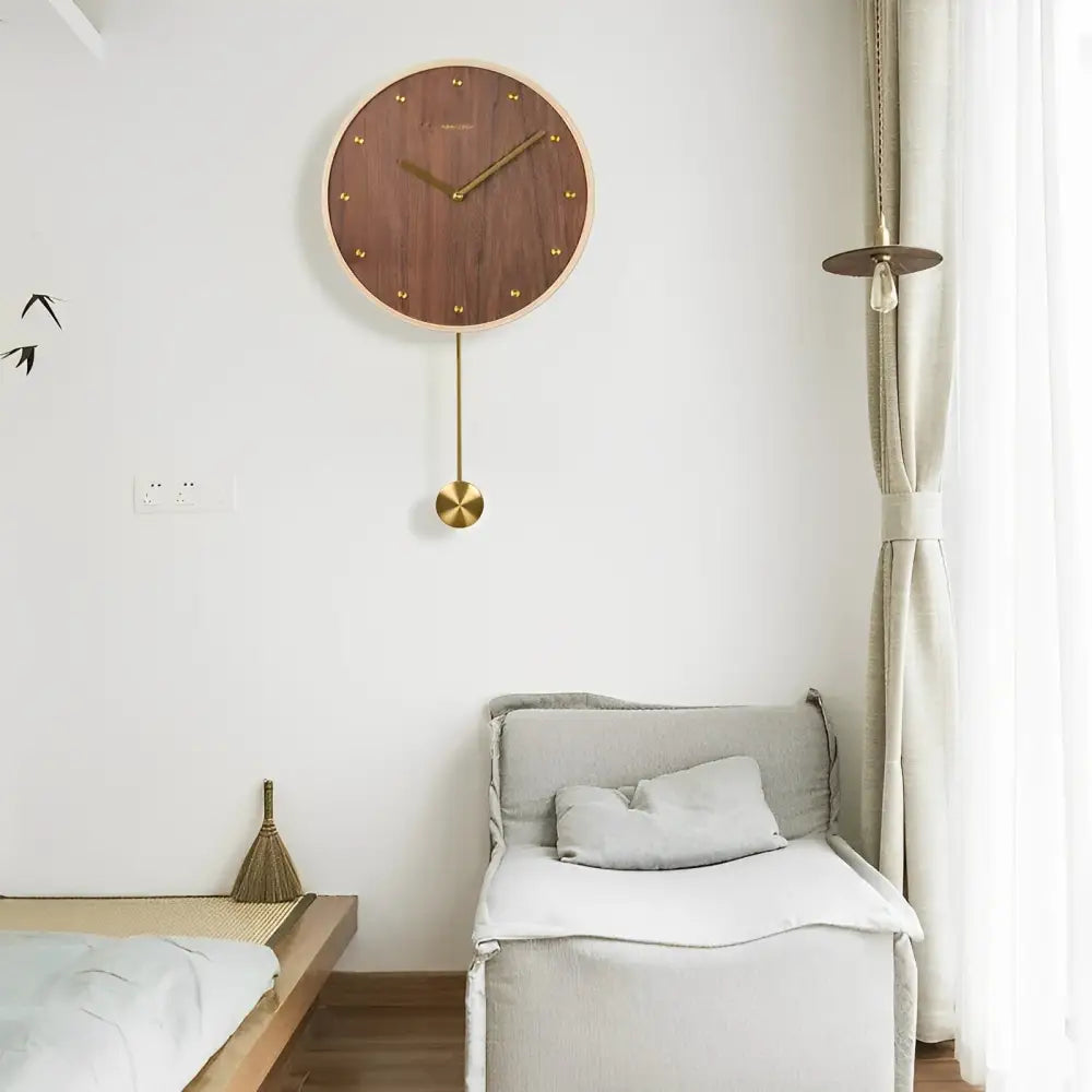 Pendule en Bois - Horloges murales