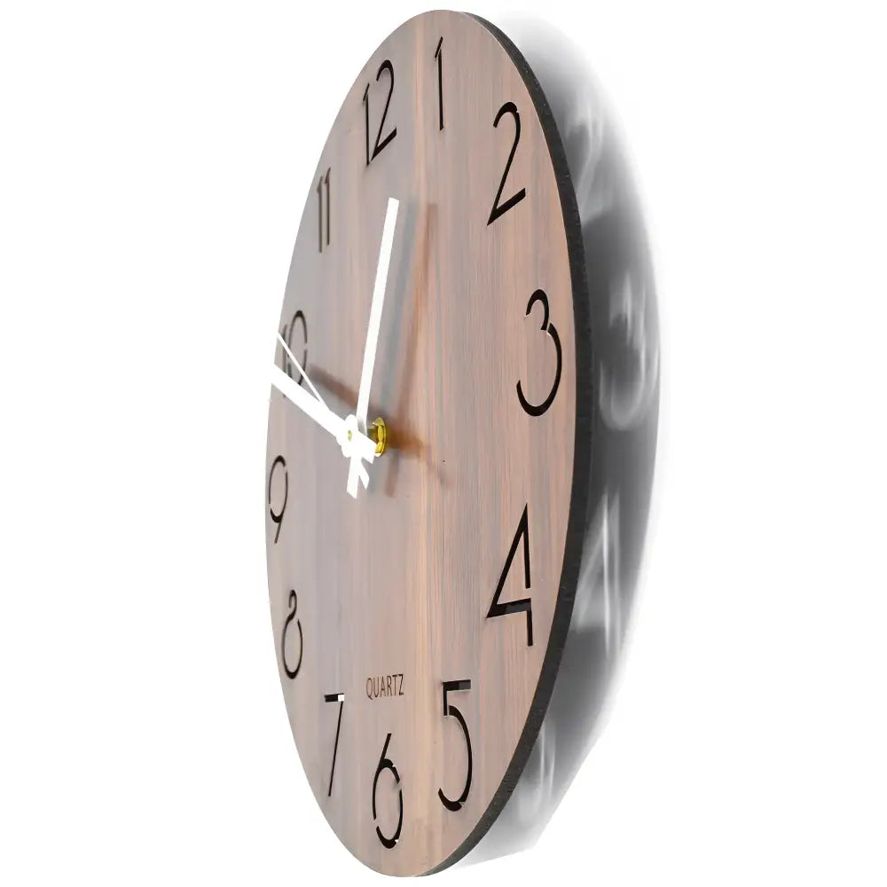 Horloge Murale en Bois Classique - Horloges murales